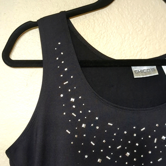CHICO’S SLEEVELESS TOP - Picture 2 of 6